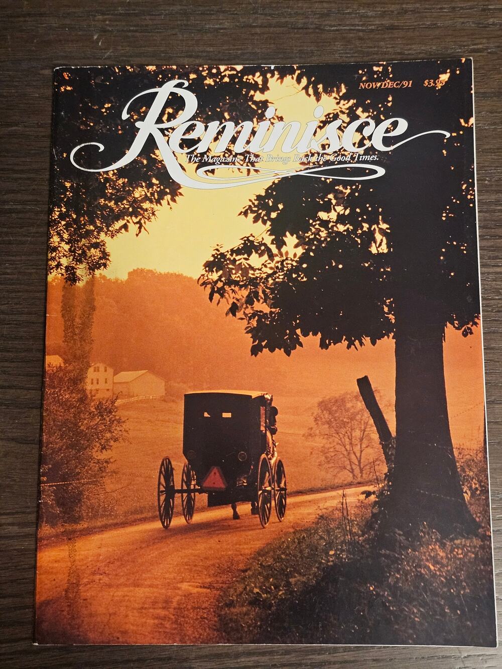 REMINISCE Magazine November December 1991 Recipes Christmas